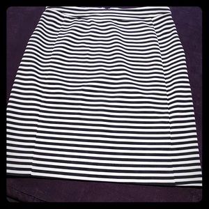 Black and White pencil skirt